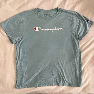 Champion authentic athleticwear blue t-shirt
